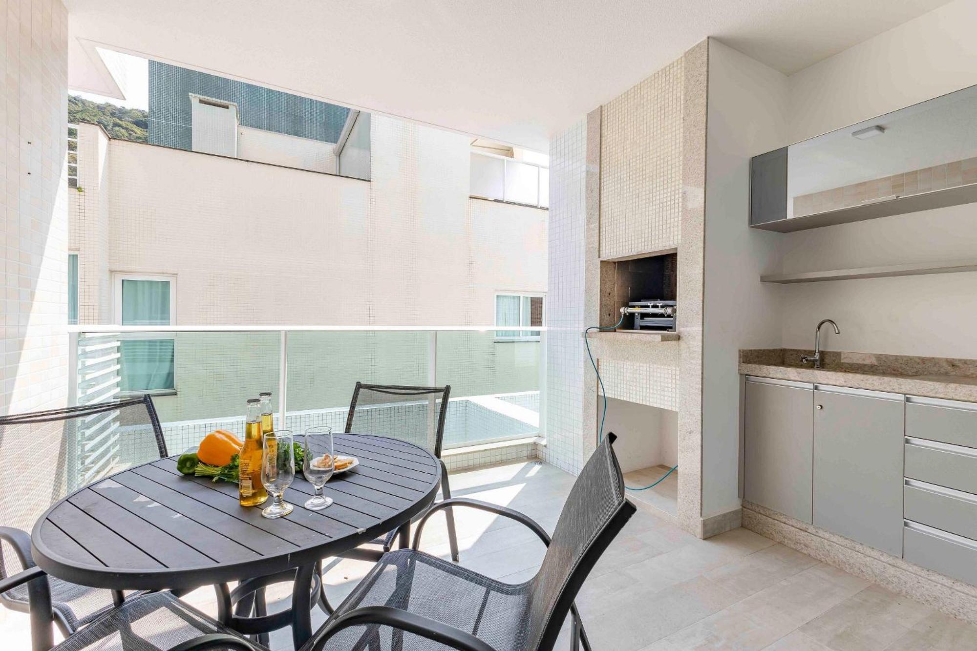 Varandas Do Atlantico - Confortavel Apto Em Condominio Pe Na Areia 邦比尼亚斯 外观 照片