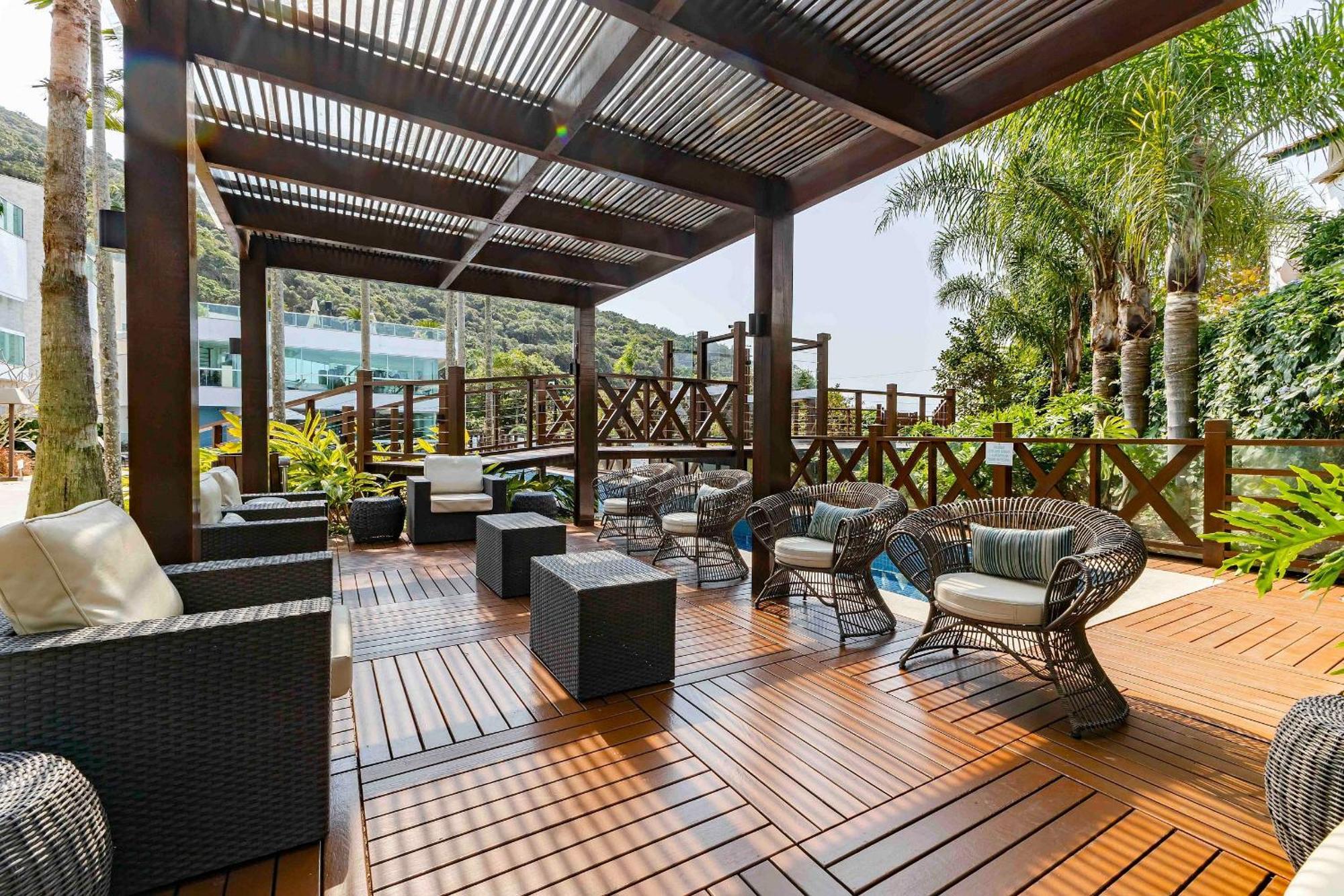 Varandas Do Atlantico - Confortavel Apto Em Condominio Pe Na Areia 邦比尼亚斯 外观 照片