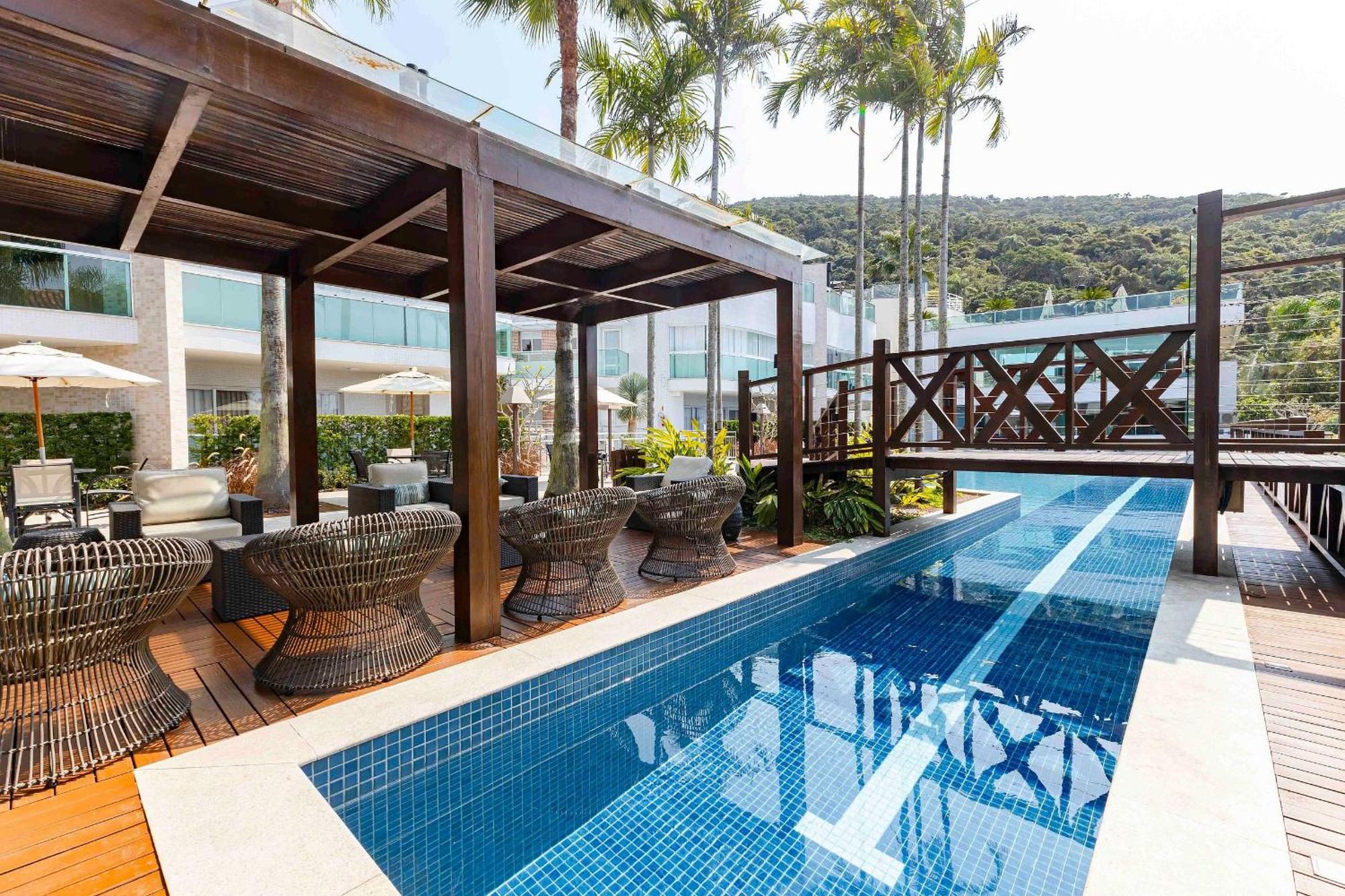 Varandas Do Atlantico - Confortavel Apto Em Condominio Pe Na Areia 邦比尼亚斯 外观 照片
