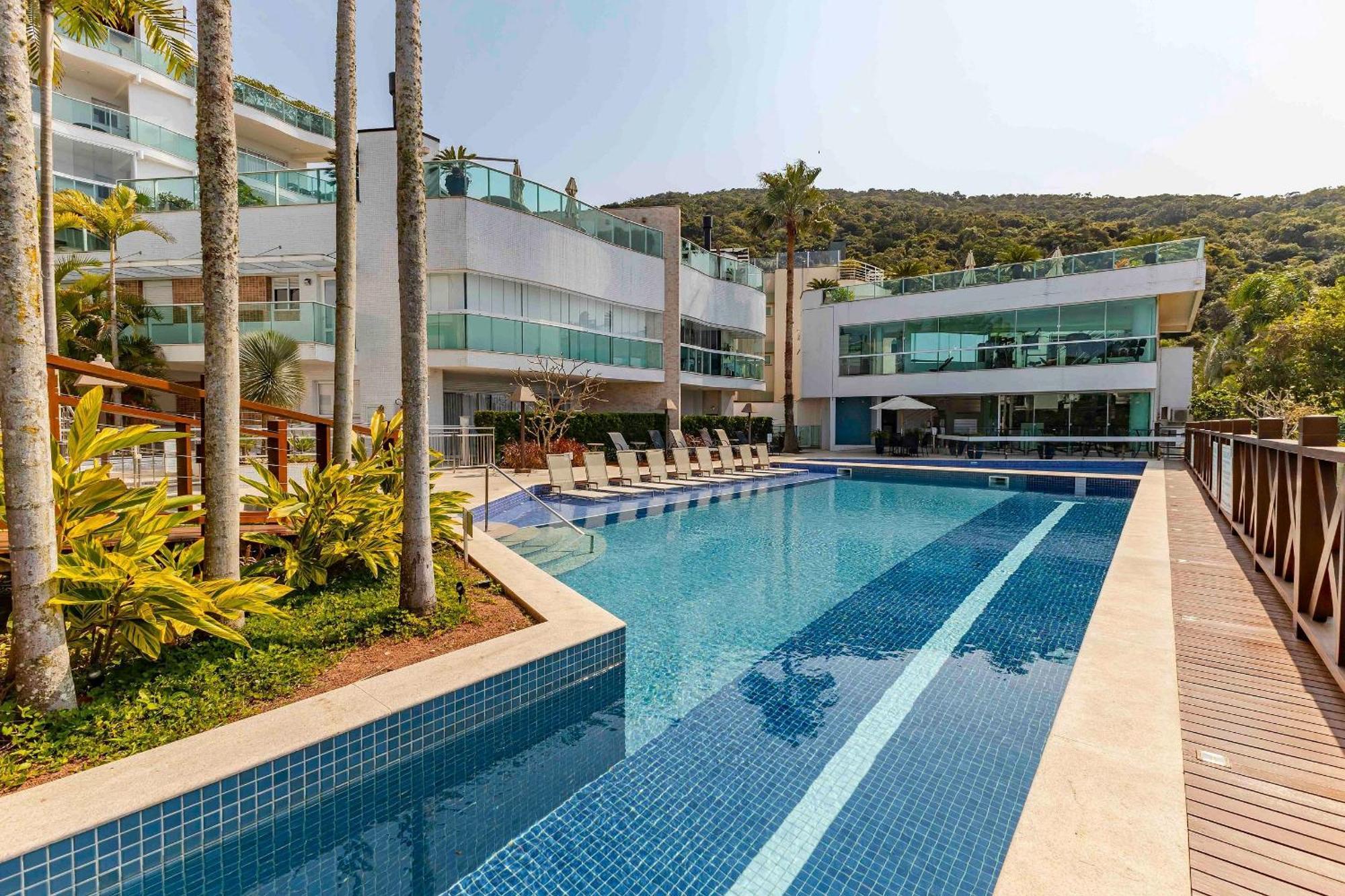 Varandas Do Atlantico - Confortavel Apto Em Condominio Pe Na Areia 邦比尼亚斯 外观 照片